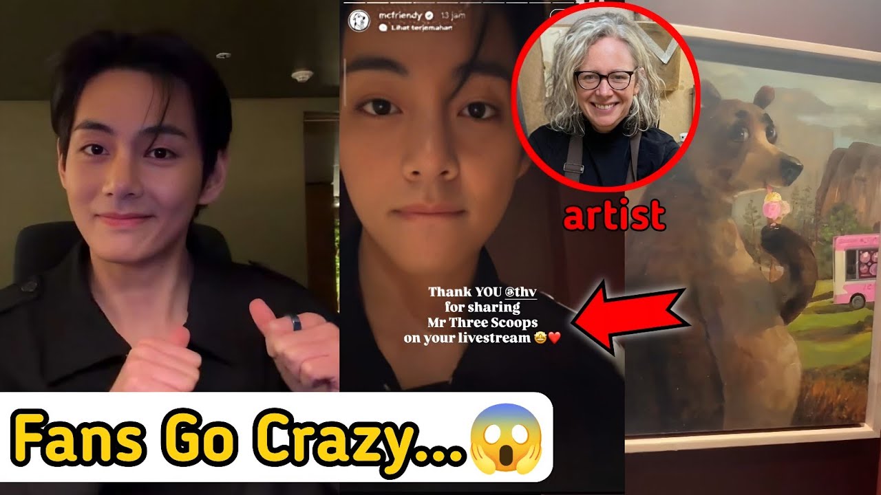 🔴 1 Минуту Назад! Тэхён Показал Картину — Художник Был В ШОКЕ 😱🎨