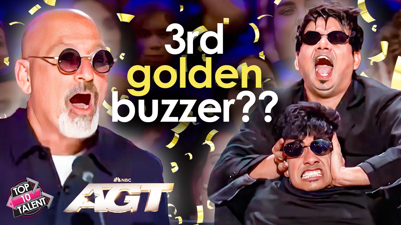 Howie Mandel Hits 3rd GOLDEN BUZZER?! Last Week of Auditions On AGT 2025! – Video
