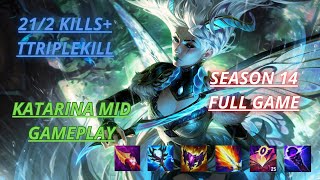 EXPLICAÇÃO COMPLETA COMO JOGAR DE KATARINA+DICAS+RUNAS+ITENS+NOÇÃO E NOVA SEASON 14 [PT-BR]