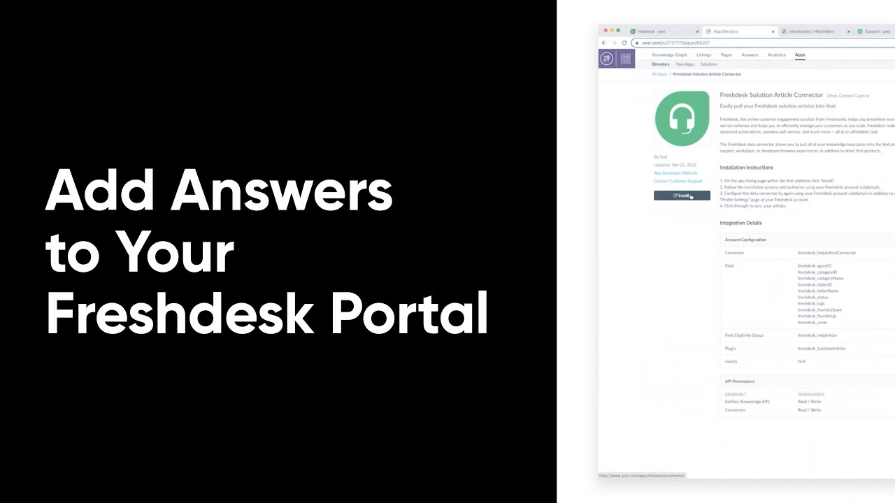 Add Answers to your Freshdesk Portal