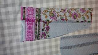Baby A line Kurti cuting