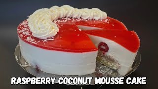 Your New Favourite Dessert: Raspberry Coconut Mousse Cake