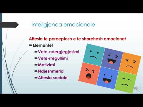 Video: Inteligjenca Emocionale Dhe Kompetenca Emocionale Në Psikoterapi Dhe Vetë-zhvillim