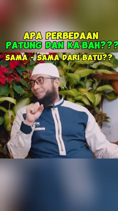 APAKAH KA'BAH ITU BERHALA YANG DI SEMBAH ? #ustkhalid #kabbah #berhala