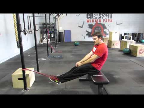 Banded Hamstring Curls | CrossFit Winter Park | Legs