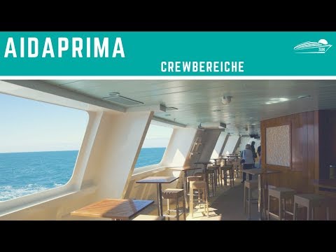 AIDAprima Crewbereiche Rundgang ✅(AIDAperla Hinter den Kulissen)