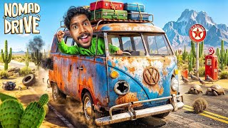 I Survived The Endless Road in a Broken RV 😱!! Nomad Drive  screenshot 2