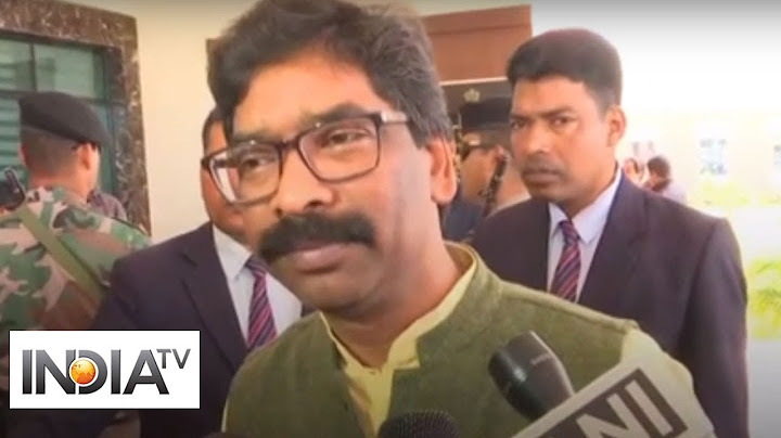 Jharkhand CM Hemant Soren terms coronavirus 'disaster'
