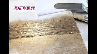 Diy Acrylbild Mit 3D Dstruktur Zum Fertigmalen - Acrylmalerei Abstrakt Auf Leinwand