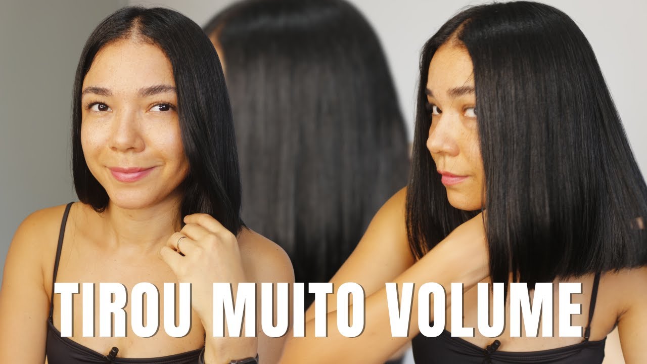 Fiz uma técnica que reduziu MUITO VOLUME 😱 | 4ª aplicação de henê