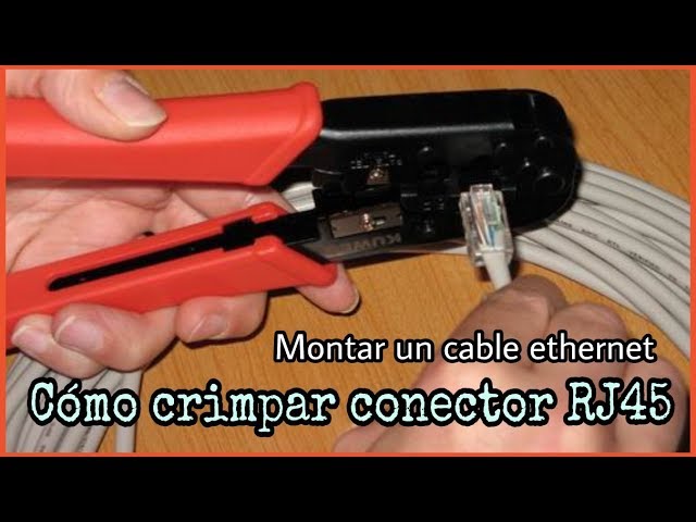 Alicate Ponchador Para Internet Y Telefono Rj45 Y Rj11 Cable