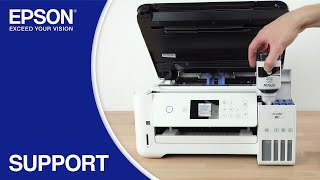 Epson EcoTank ET2760 | Filling the Ink Tanks