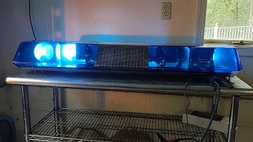 Ghostbusters Ecto-1 48 inch force 4 XL lightbar with led bulbs