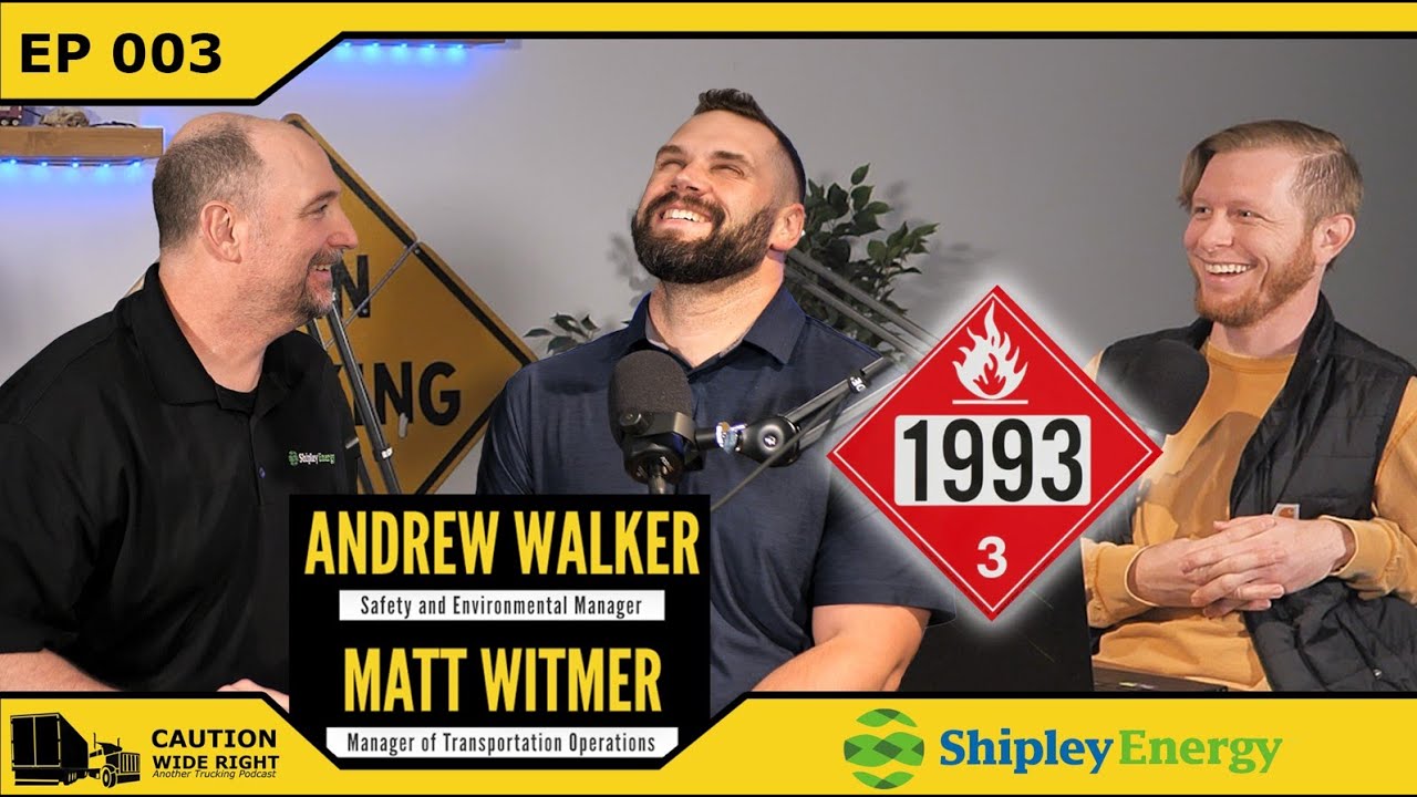 Ep003 HAZMAT Carrier NOT Afraid of Safety Regulations Guest Shipley