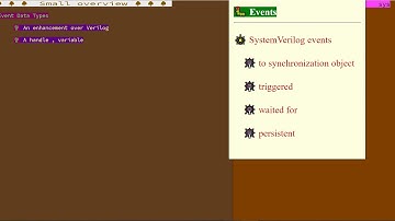 SystemVerilog Tour_C4 - Data Types - Events