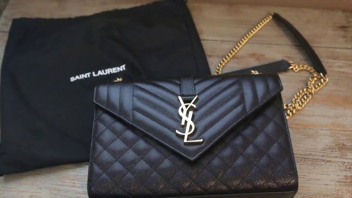 OVERVIEW* YSL Medium Envelope Triquilt! Compare to Coach, MK, Tory