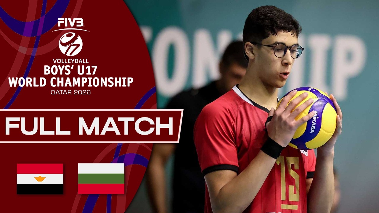 Egypt vs. Bulgaria - Pool Play | Boys' U17 World Championship - 2026