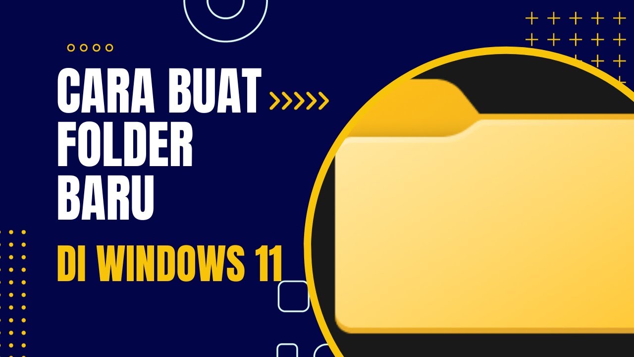 Tutorial Folder Text Tutorial Membuat Folder Baru di Windows 11 - YouTube