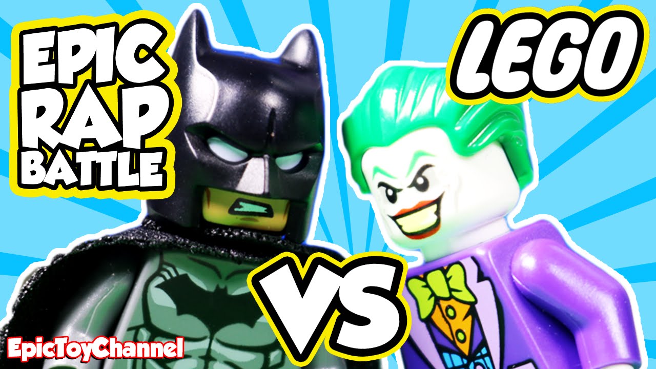 LEGO BATMAN vs JOKER Epic Rap Battle with LEGO Batman and LEGO Joker by ...