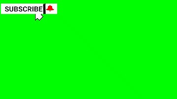 SUBSCRIBE and Notification BELL BUTTON Free Green Screen Effects With Sounds - Animated Overlay 2018