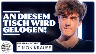 "Ich habe einen Fan geschlagen!" | An diesem Tisch wird GELOGEN! (mit Star-Mentalist Timon Krause)