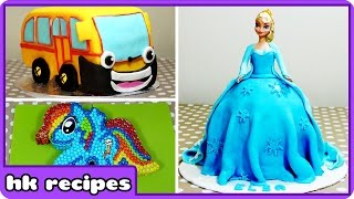 Delicious Cartoon Character Cakes So Good You'll Wish You Had Baked | Birthday Cake Recipes