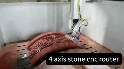 4 axis cnc stone marble granite carving machine, 4 axis stone cnc router machine, stone milling