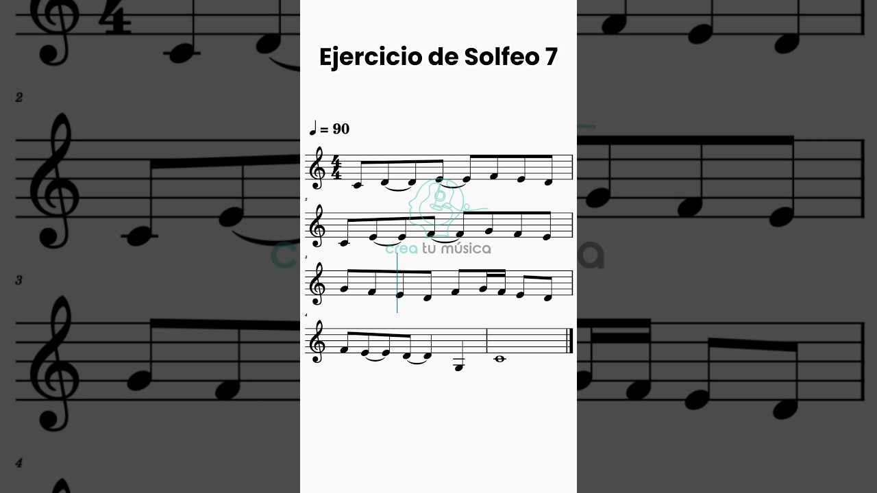 Ejercicio de Solfeo 7