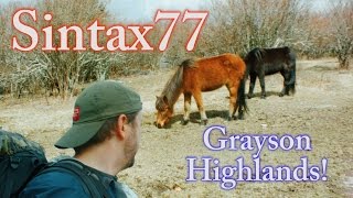 Hiking the Grayson Highlands  Solo Backpacking Trip