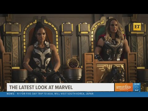 Entertainment Tonight gives us the latest look at the upcoming Marvel movies