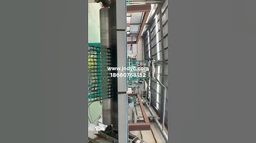 Plastic garden fence warning net making machine