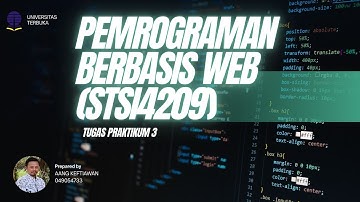 Tugas Praktikum 3 Pemrograman Berbasis Web