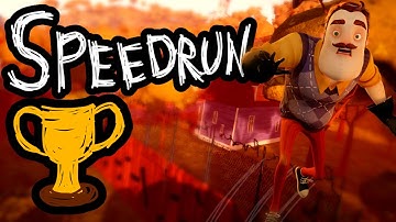 Hello Neighbor ACT 2 Speedrun World Record [18.433]