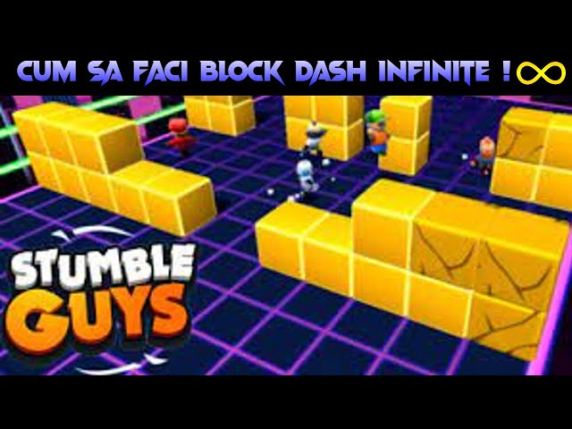 COME FARE BLOCK DASH INFINITO IN 0.41 😍😱 #perte #viral #fyp #stumbleguys  #ronaldo #aggiornamento