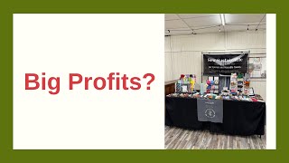 Pros/Cons and Sales Numbers | Quakertown Craft Show in Quakertown, PA | January 11, 2024