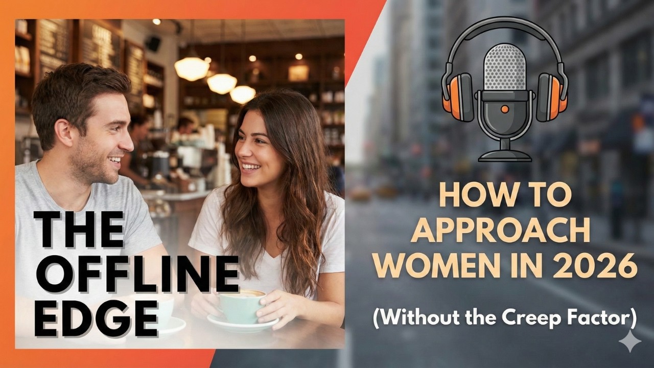 The Offline Edge: How to Approach Women in 2026 (Without the Creep Factor) | English Podcast |