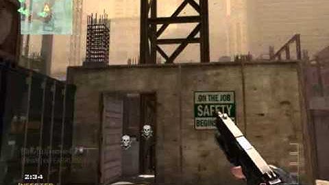 MW3- Amazing Throwing Knife Killcam-Infection