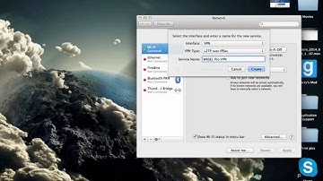 How to setup L2TP VPN connection on Mac