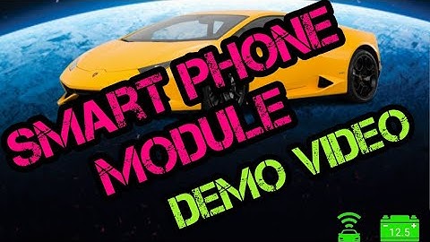 Control Your Vehicle From Your Phone! 12volt.Solutions Add-on App Module