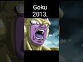 Evolution of GOKU !!! #anime #shorts #animation