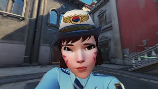 Moira crushed by D va s mech lmao