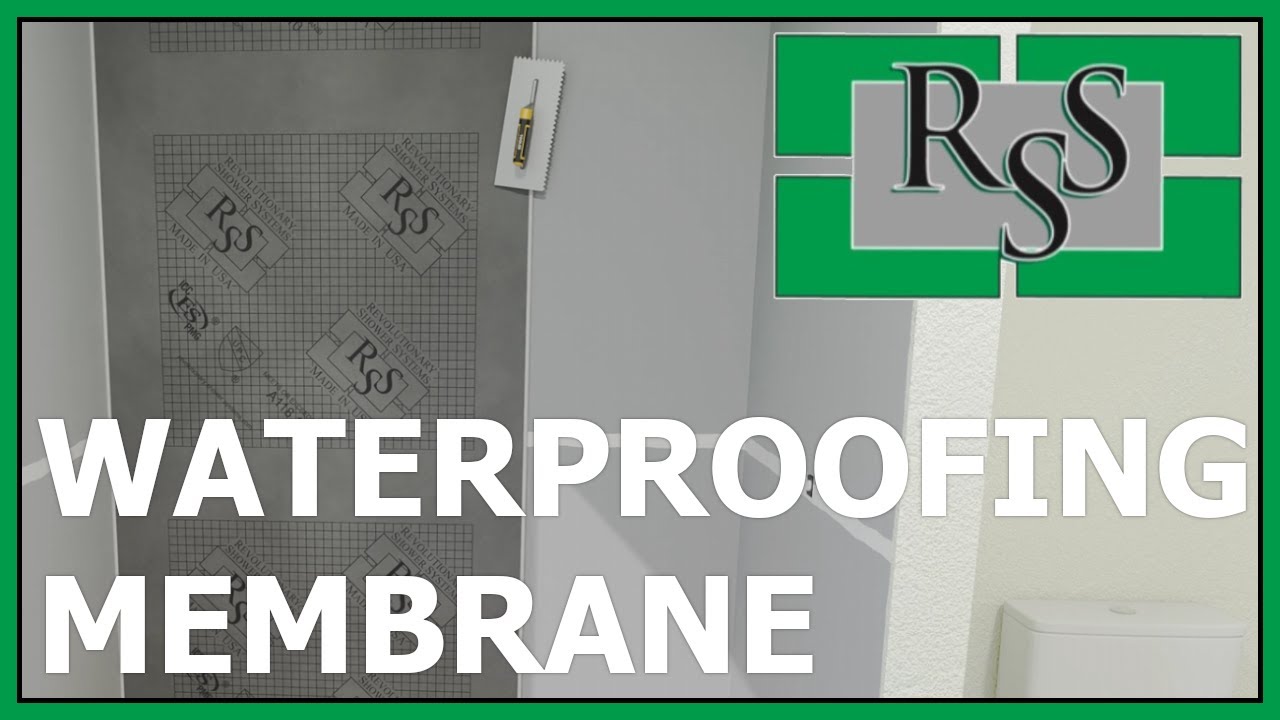 RSS Waterproofing Membrane Installation Guide - YouTube