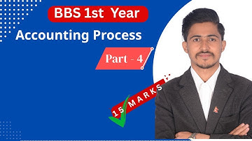 Accounting Process BBS 1st Year TU exam Question Solution // Part 4 //BBS 1st Year Journal Entries