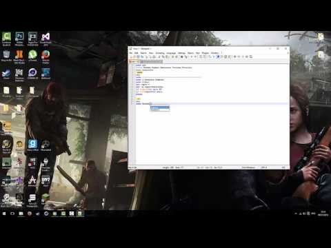 NotePad++ Coding a Random Number Generator