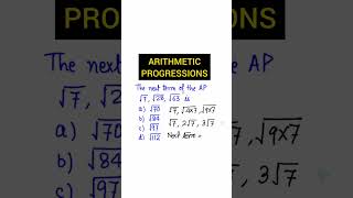 💯 Arithmetic Progressions (AP) | Class 10 Maths MCQs
