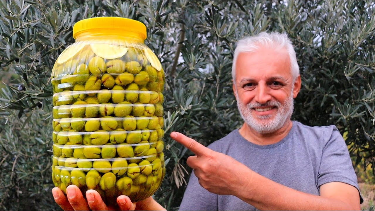 Как приготовить измельченные зеленые столовые оливки дома | Пошаговый рецепт