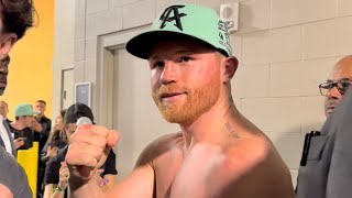 CANELO ÁLVAREZ SECONDS AFTER BEATING JAIME MUNGUIA HYPED & HAPPY by Little Giant Boxing 9,642 views 8 days ago 27 seconds