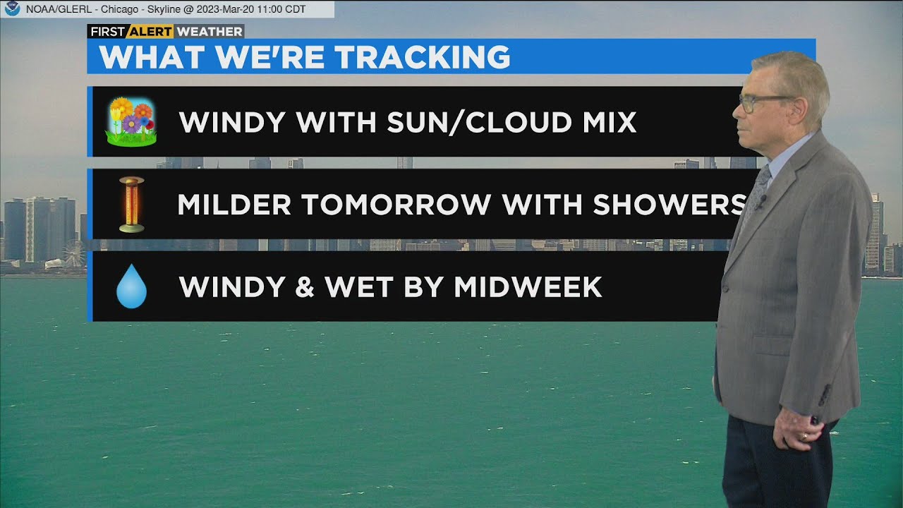 Chicago First Alert Weather: Spring arrives; windy and wet by midweek ...