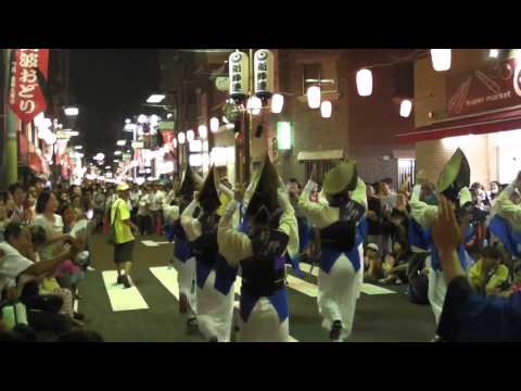 北町阿波踊り　新粋連流し2 2014 7 26