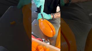 Must Try! Fresh Papaya Fruit Juice - Fruits Cutting Skills